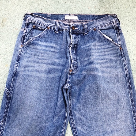 ae slim carpenter selvedge raw jean